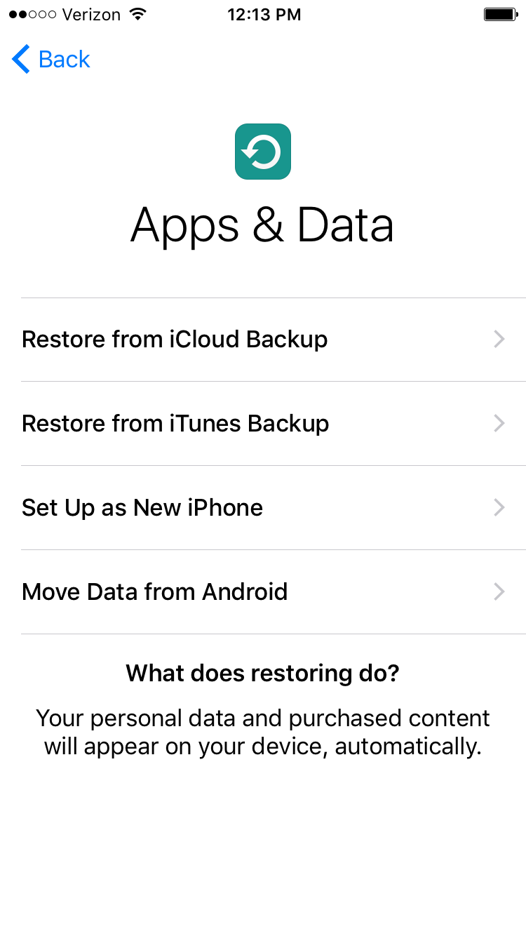 how to backup iphone to icloud ios 9
