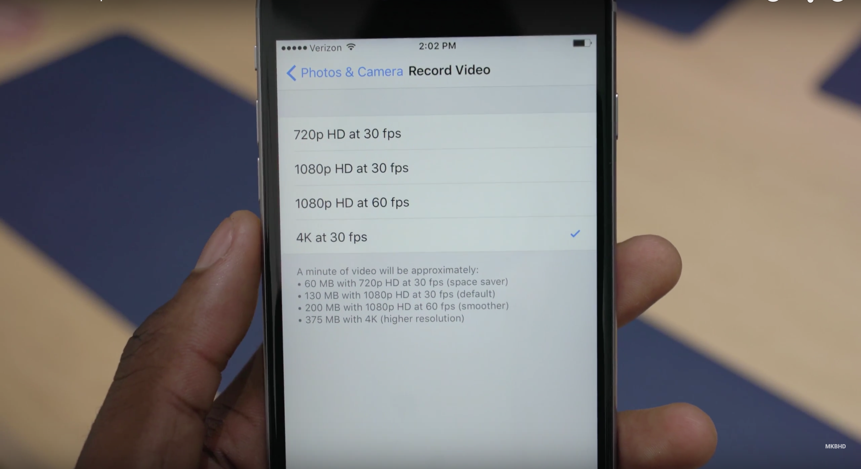 Here S How Much 4k Video You Can Shoot On An Iphone 6s 9to5mac