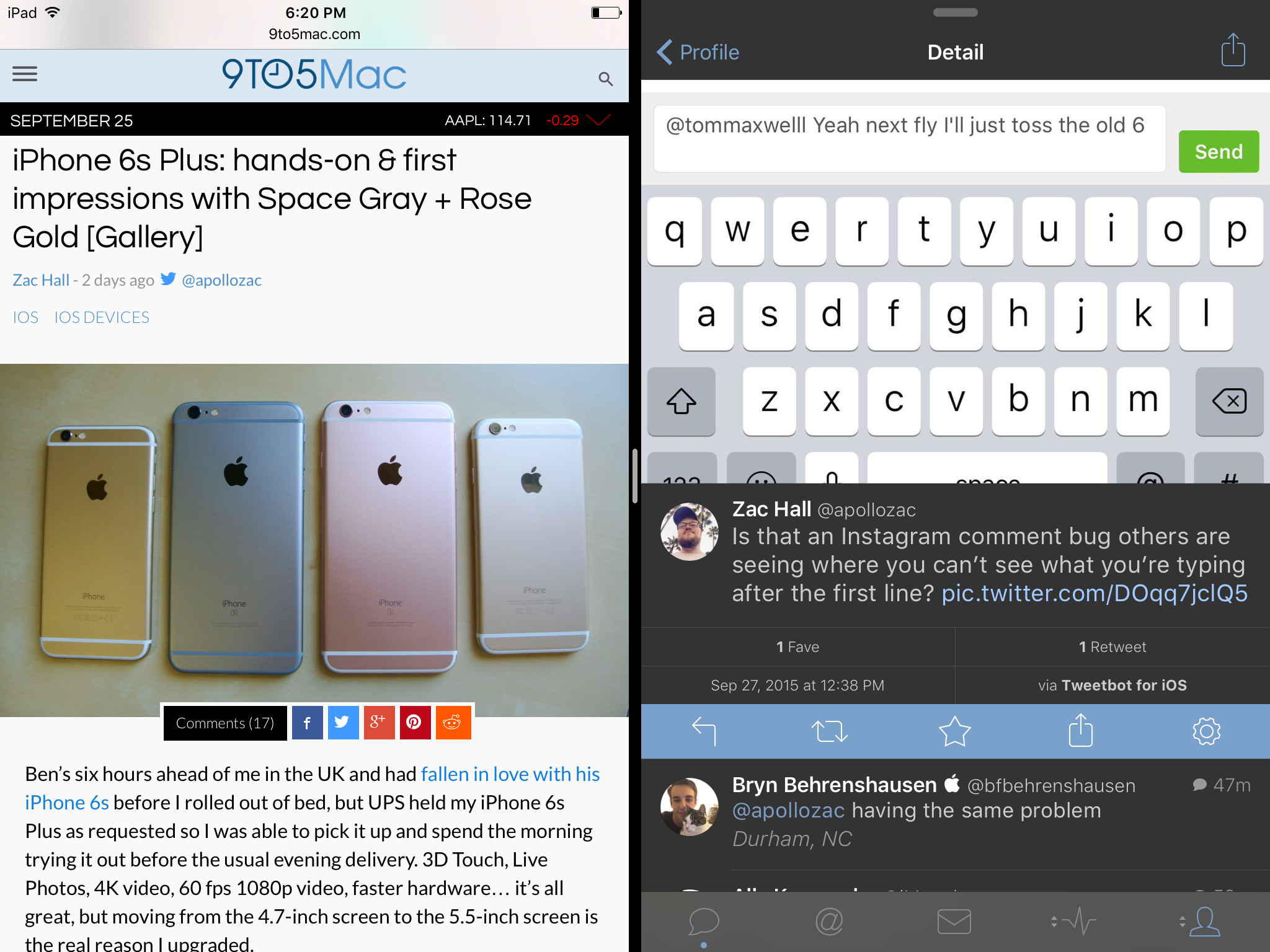 Tweetbot 4 For Ios Adds Redesigned Ipad Ui And New Activity View That Puts Twitter S To Shame 9to5mac