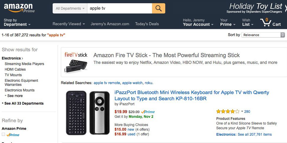 Amazon follows through on threat, yanking all Apple TV hardware from leading online retail store ...