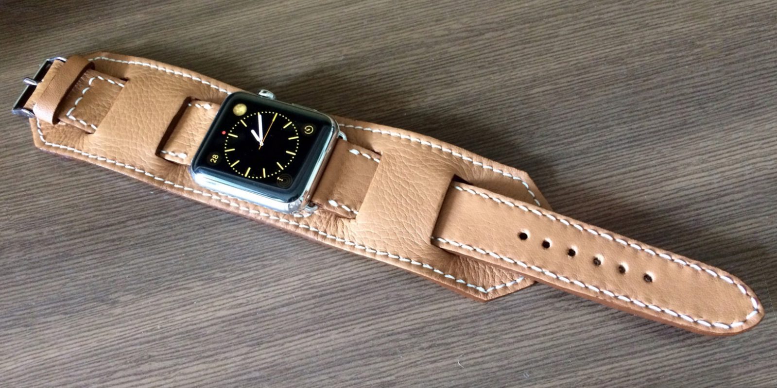 Barenia Leather Apple Watch Band