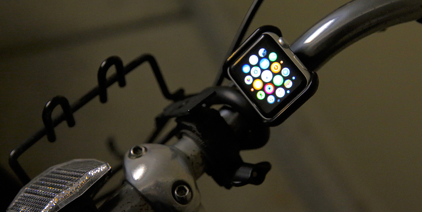 Apple watch bike store mount