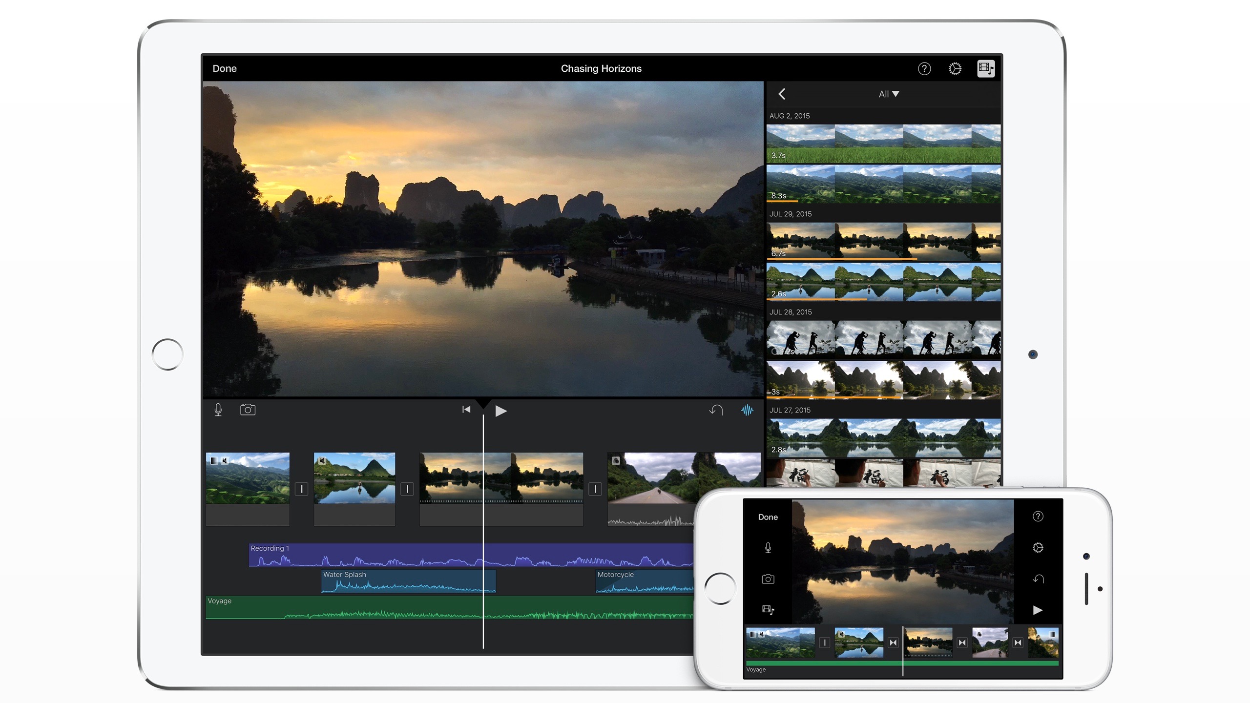 Картинка в картинке imovie iphone