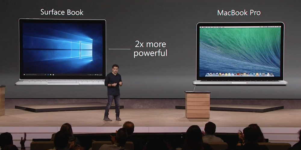 Microsoft Challenges Apple W Surface Pro 4 Ipad Pro Competitor Surface Book Laptop Aimed At Macbook Pro More 9to5mac