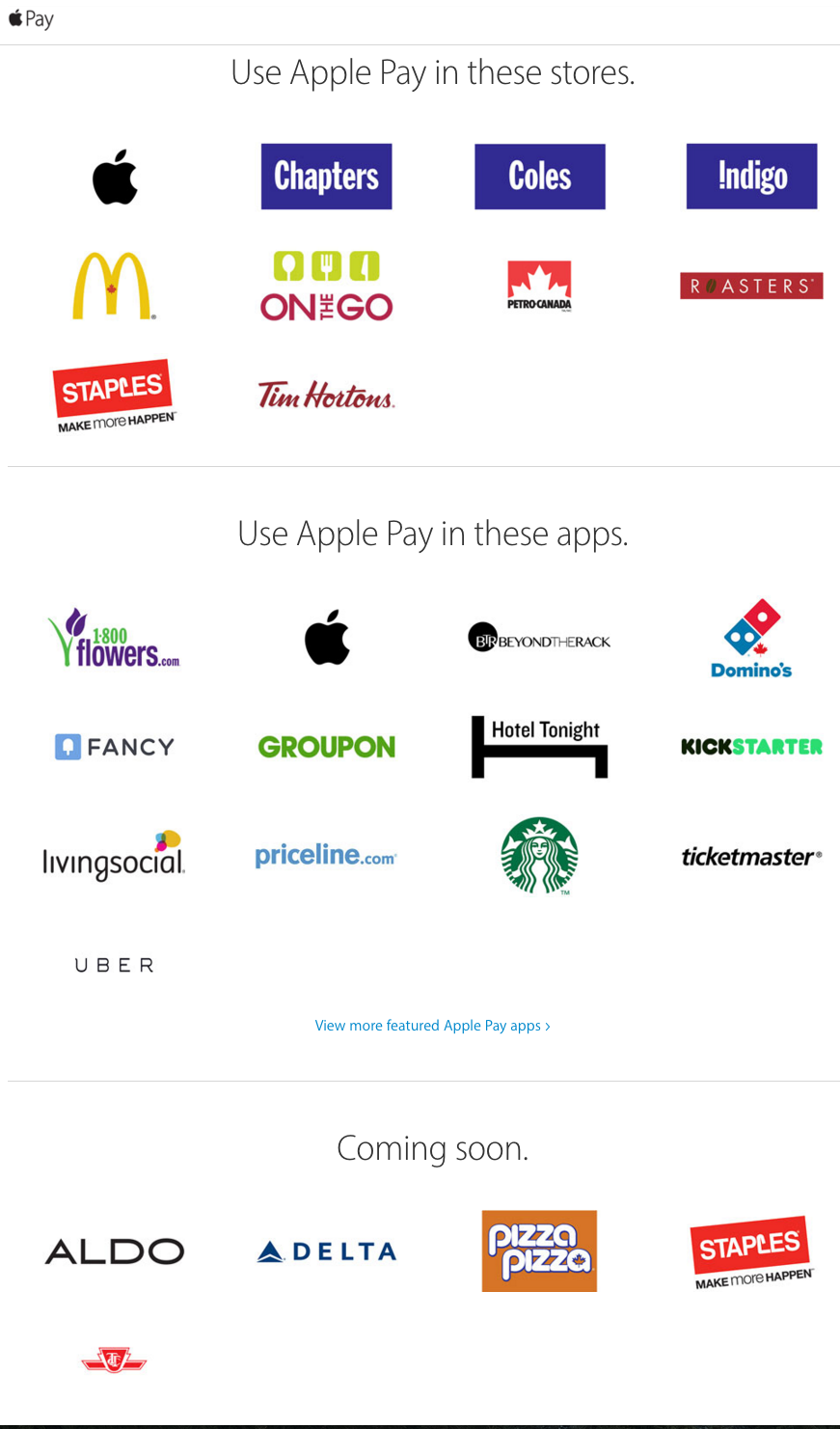 Apple Pay-Canada