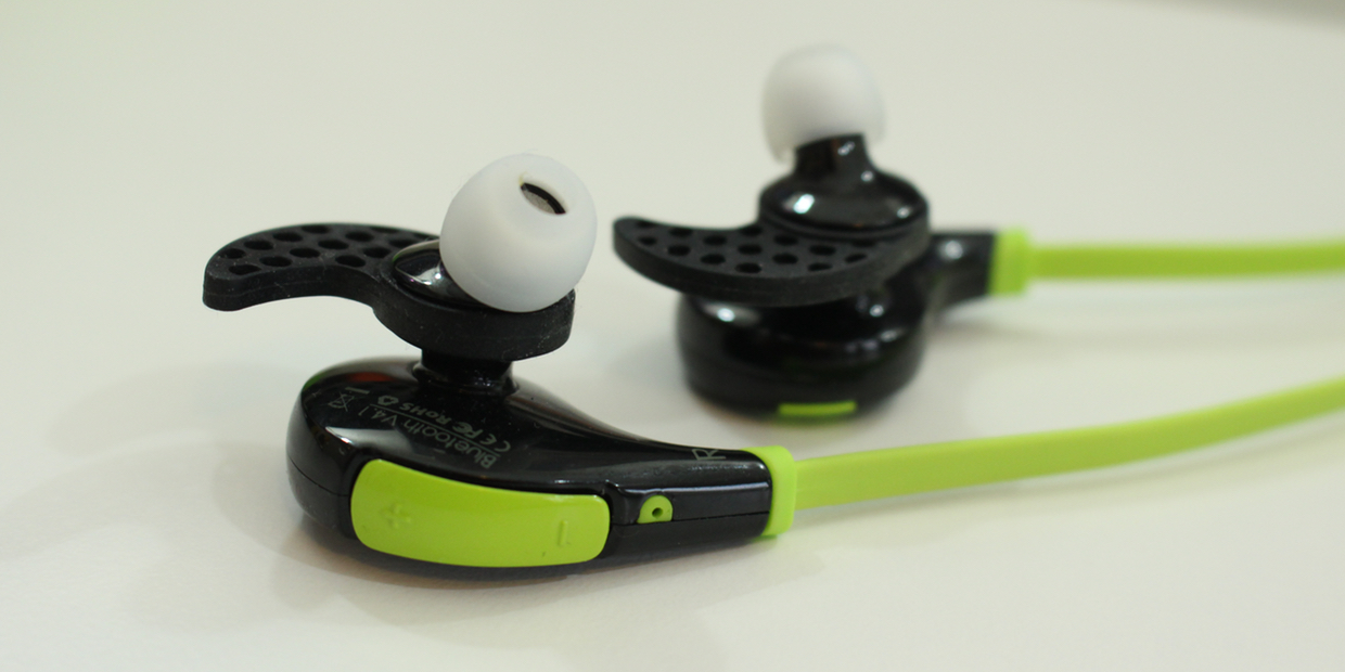 Review Aukey wireless sport earphones will stay in your ears, won't