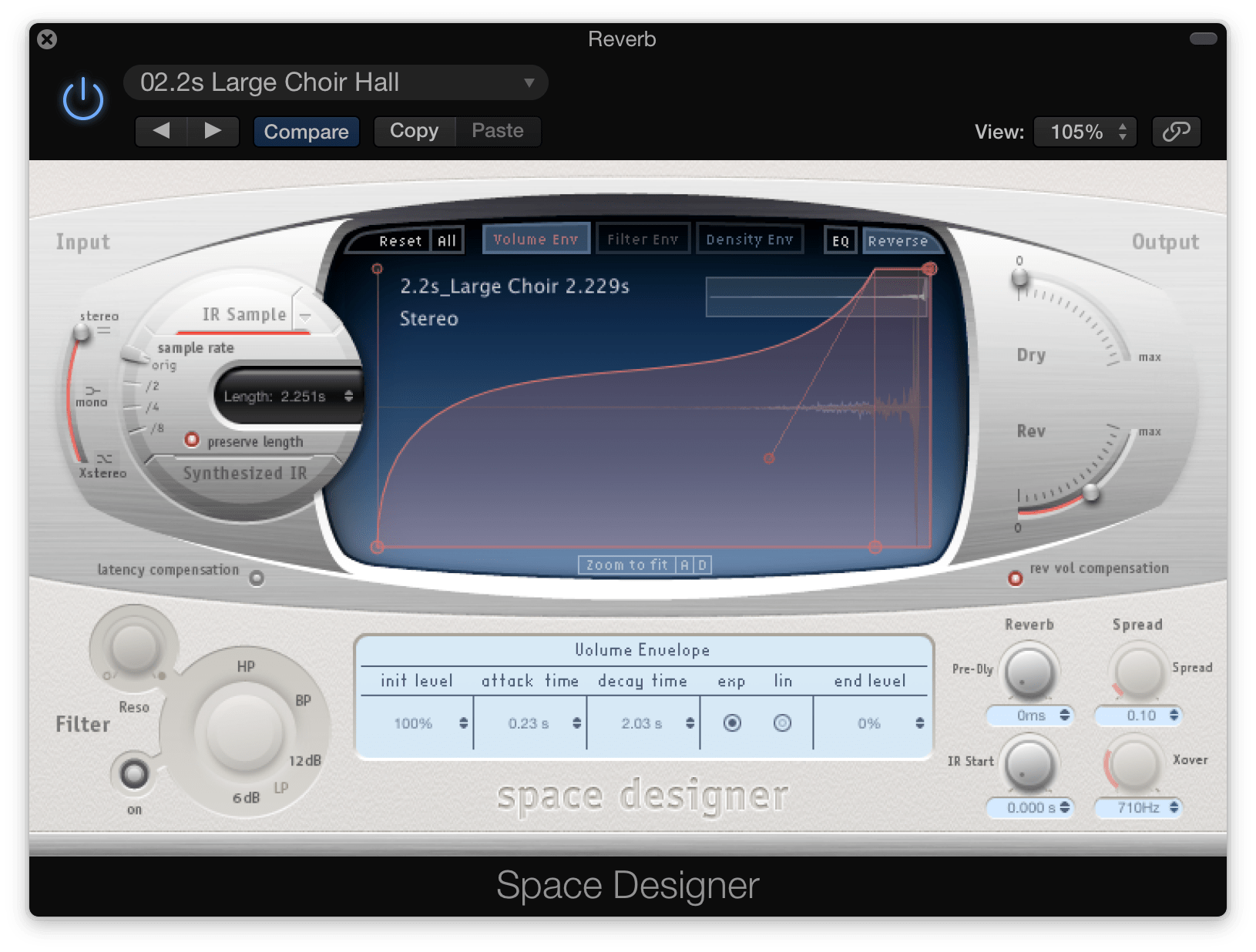 The Logic Pros: Working with Logic's built-in Space Designer ...