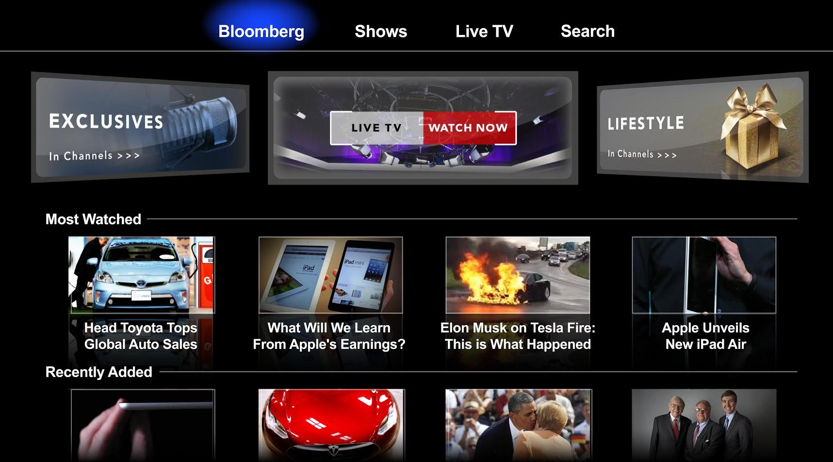 Behind the scenes look at Apple TV app development w/ the new Bloomberg ...
