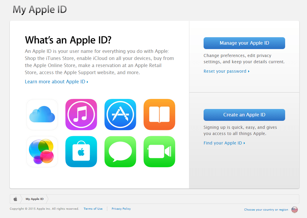 Como crear una cuenta en apple id