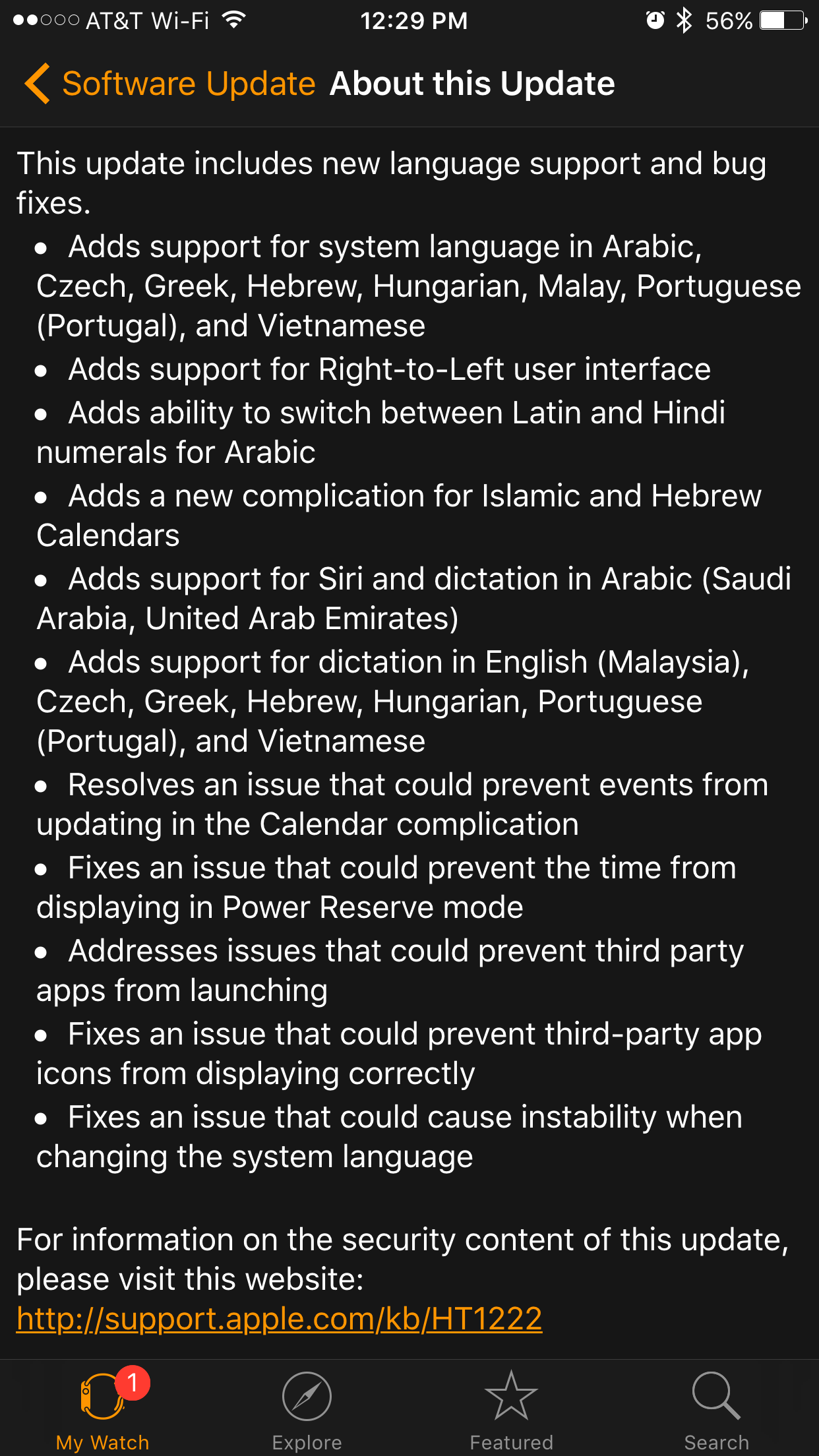 watchOS 2.1 software update is now available for the Apple Watch - 9to5Mac