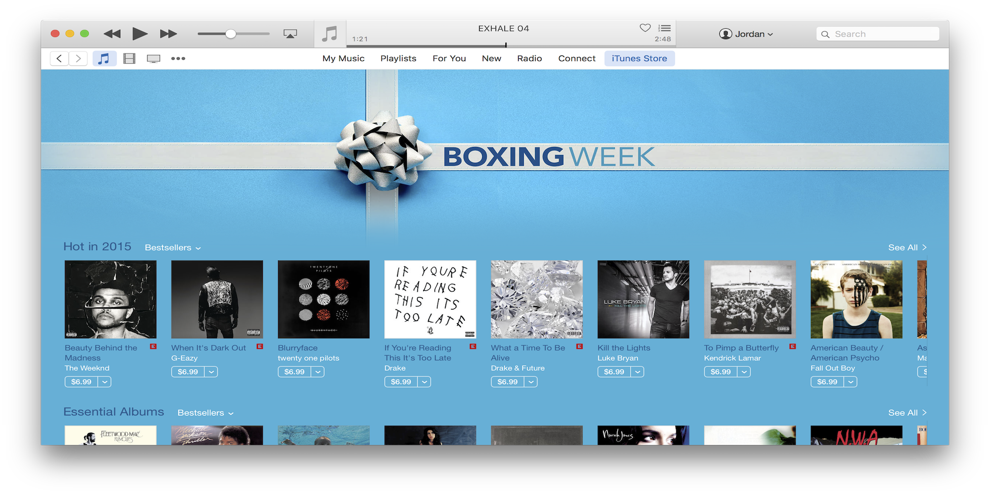 Apple launches Boxing Week iTunes sale w/ discounted albums in Canada