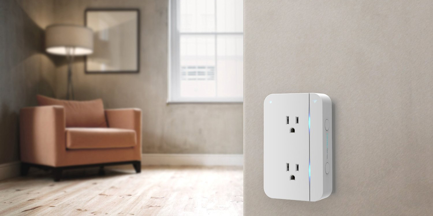 ConnectSense Smart Outlet lets Siri control two HomeKit WiFi wall