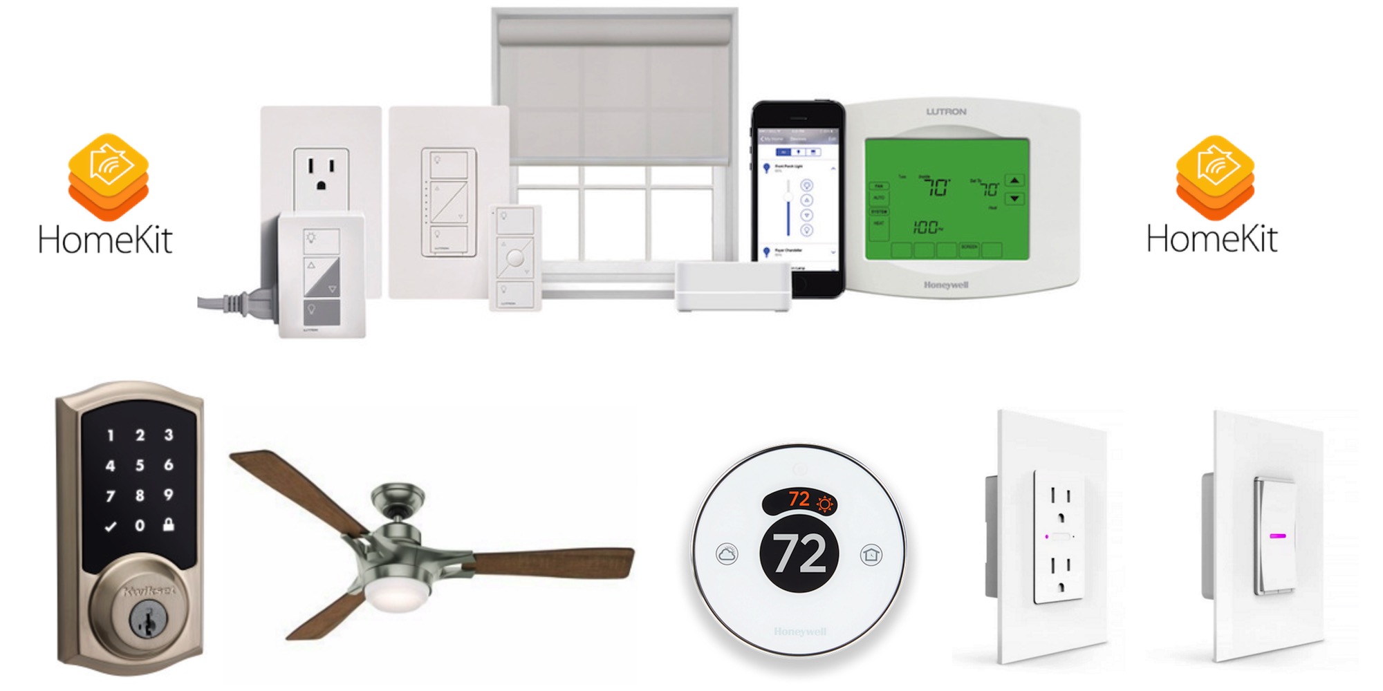 Apple’s HomeKit at CES 2016 ceiling fans, door locks, switches