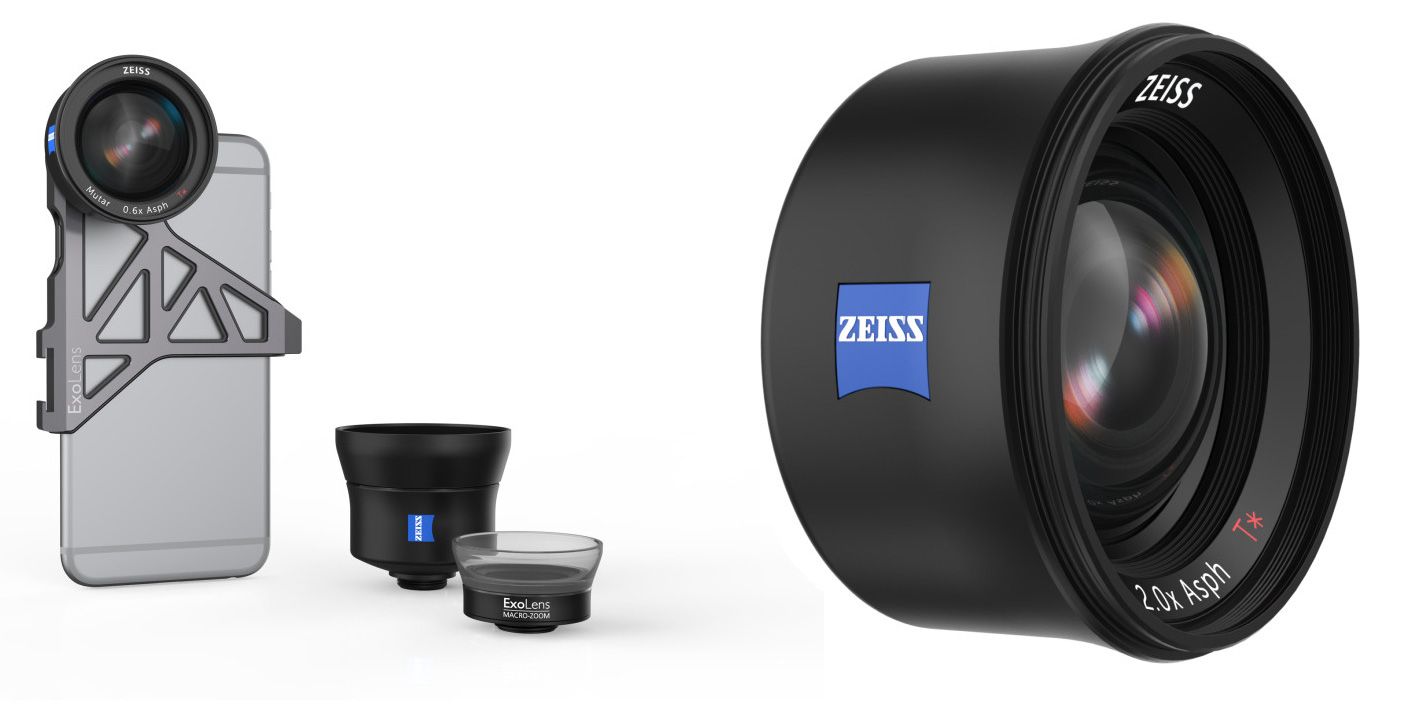 ExoLens announces three premium Zeiss T* lenses for iPhone 6, 6s + Plus ...