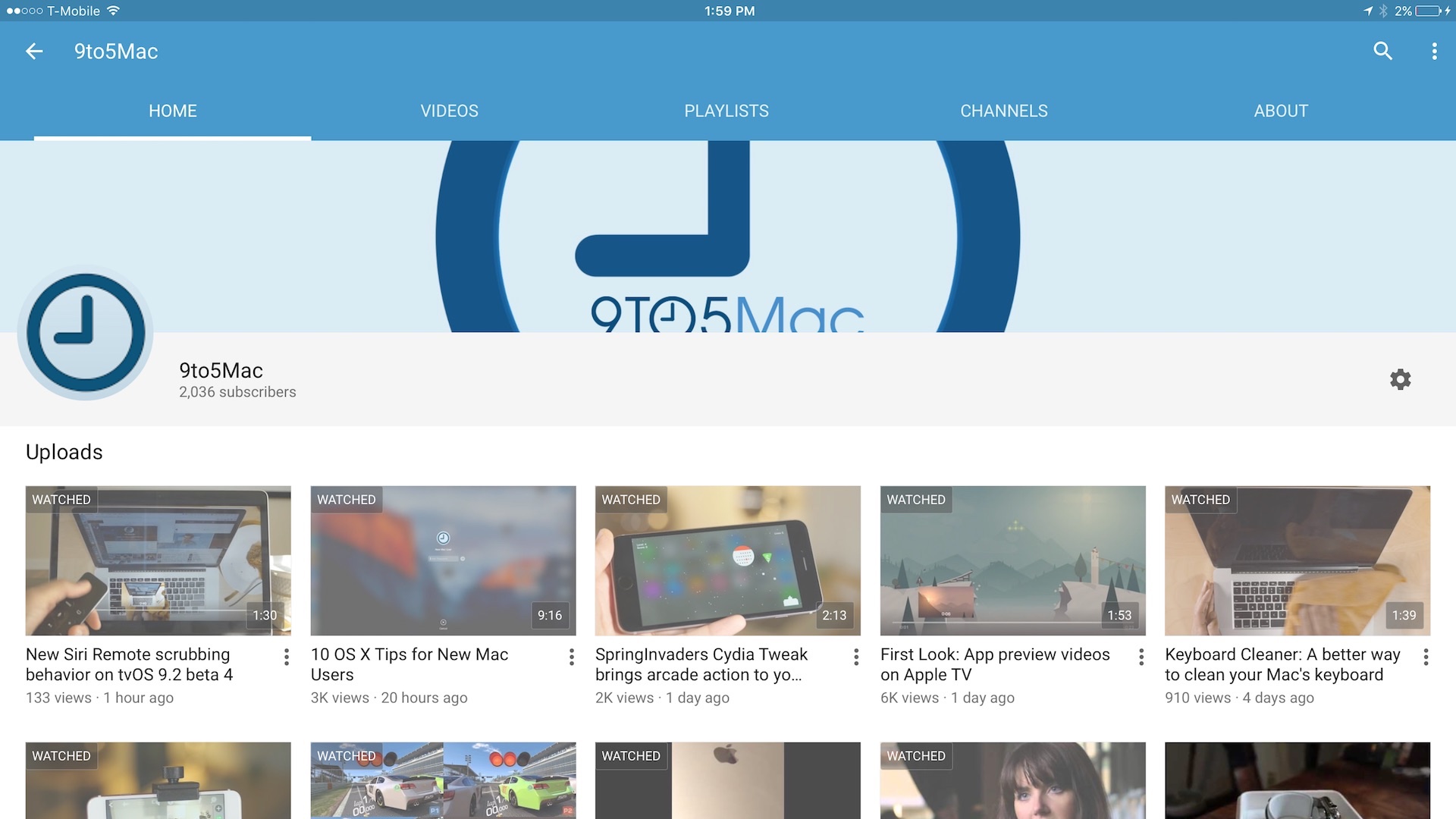 YouTube app updated for iPad Pro still lacks support for Split View