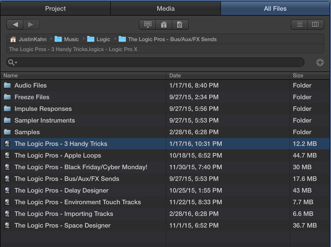 The Logic Pros How to move MIDI and audio tracks between sessions with