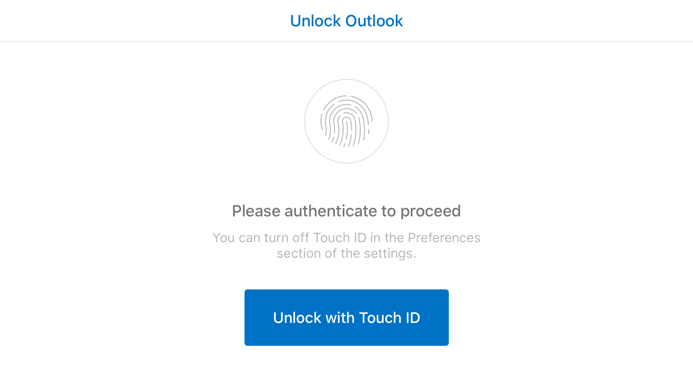 outlook for mac disable swipe