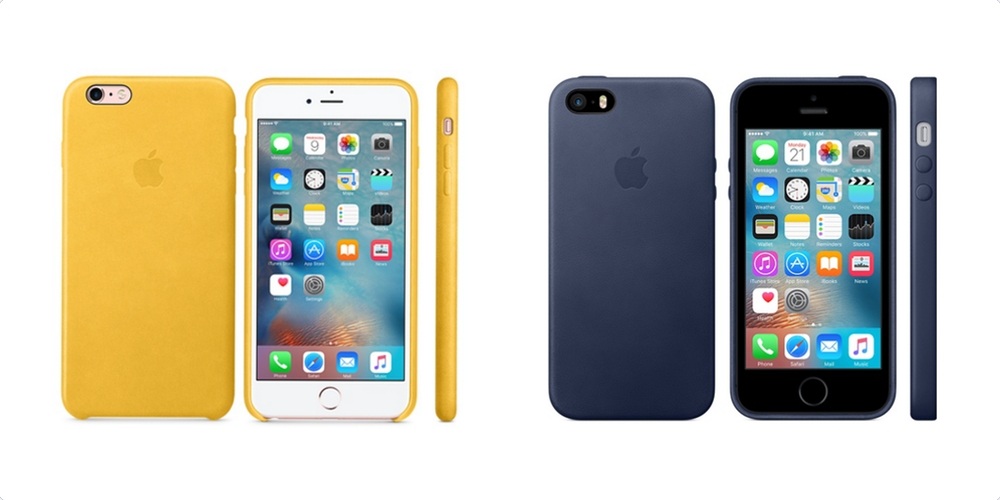 Apple expands iPhone silicone/leather case options, confirms iPhone SE