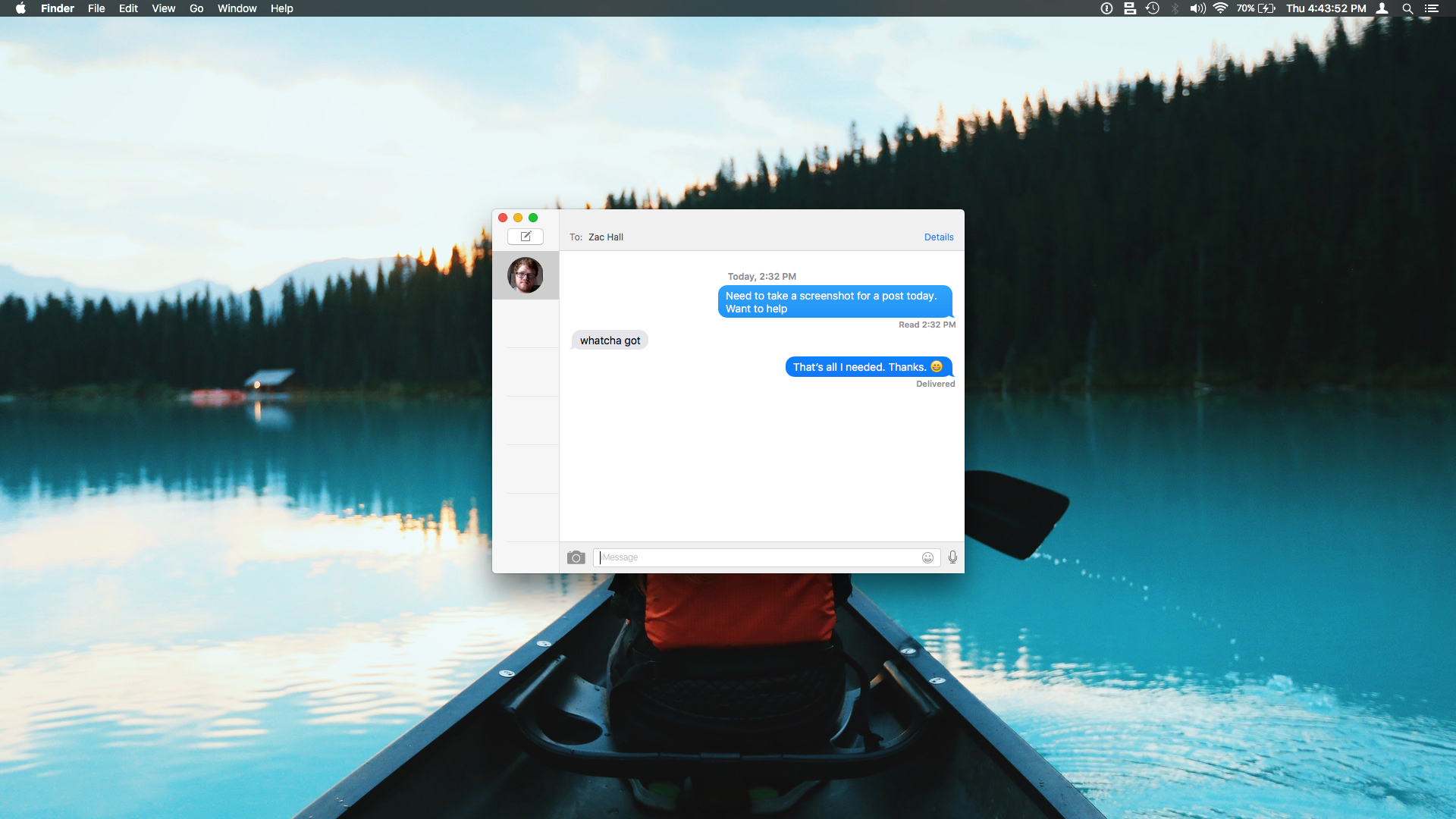 restore messages on a mac