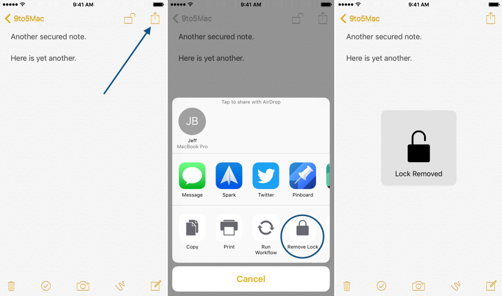 HowTo Set up and use passwordprotected Notes on iOS 9.3 [Video