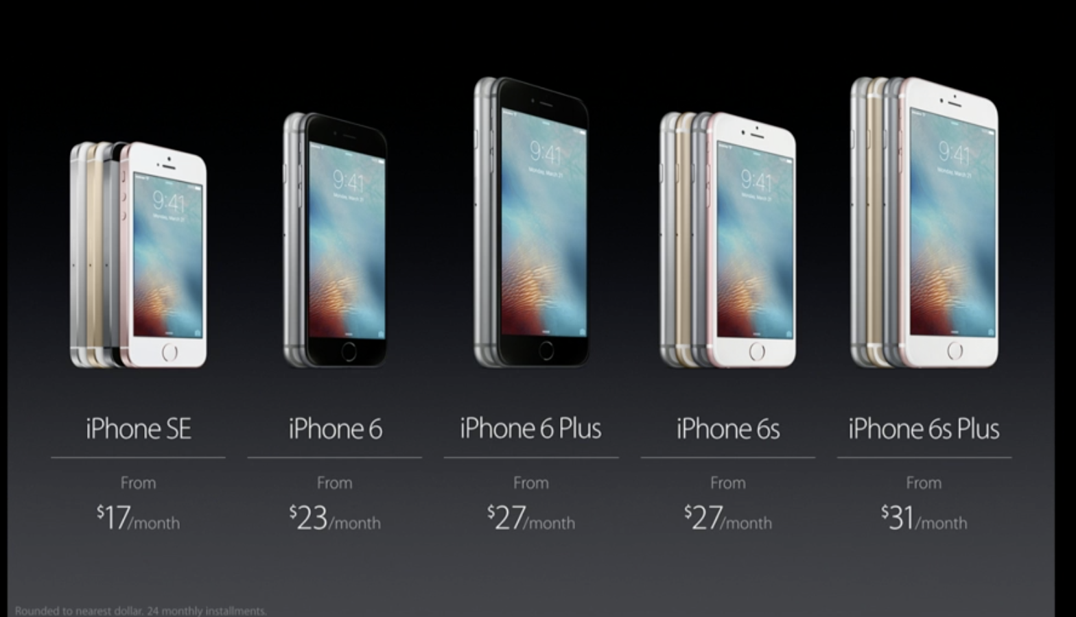 Apple iPhone SE availability & pricing preorders Mar. 24 starting at