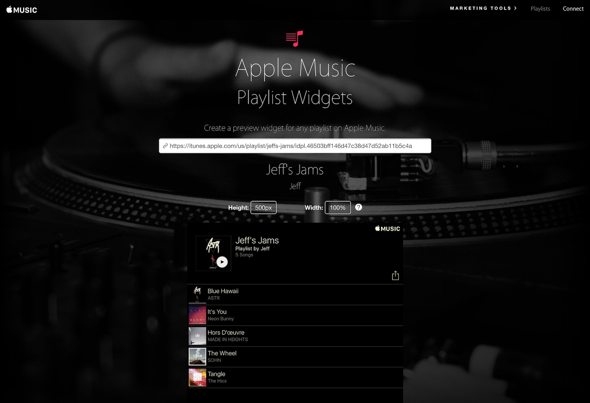 HowTo Create an Apple Music playlist preview widget 9to5Mac
