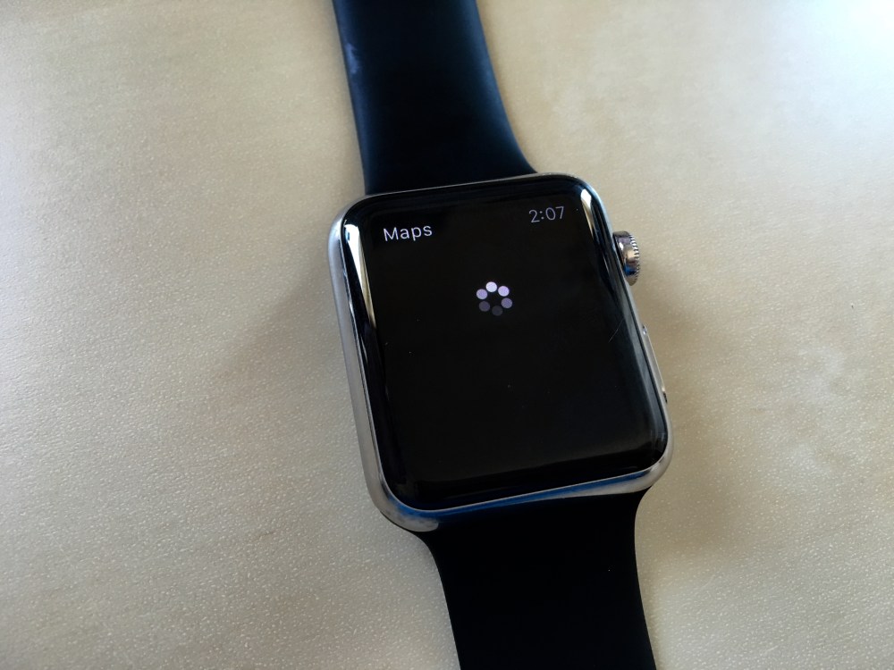 Apple Watch loading