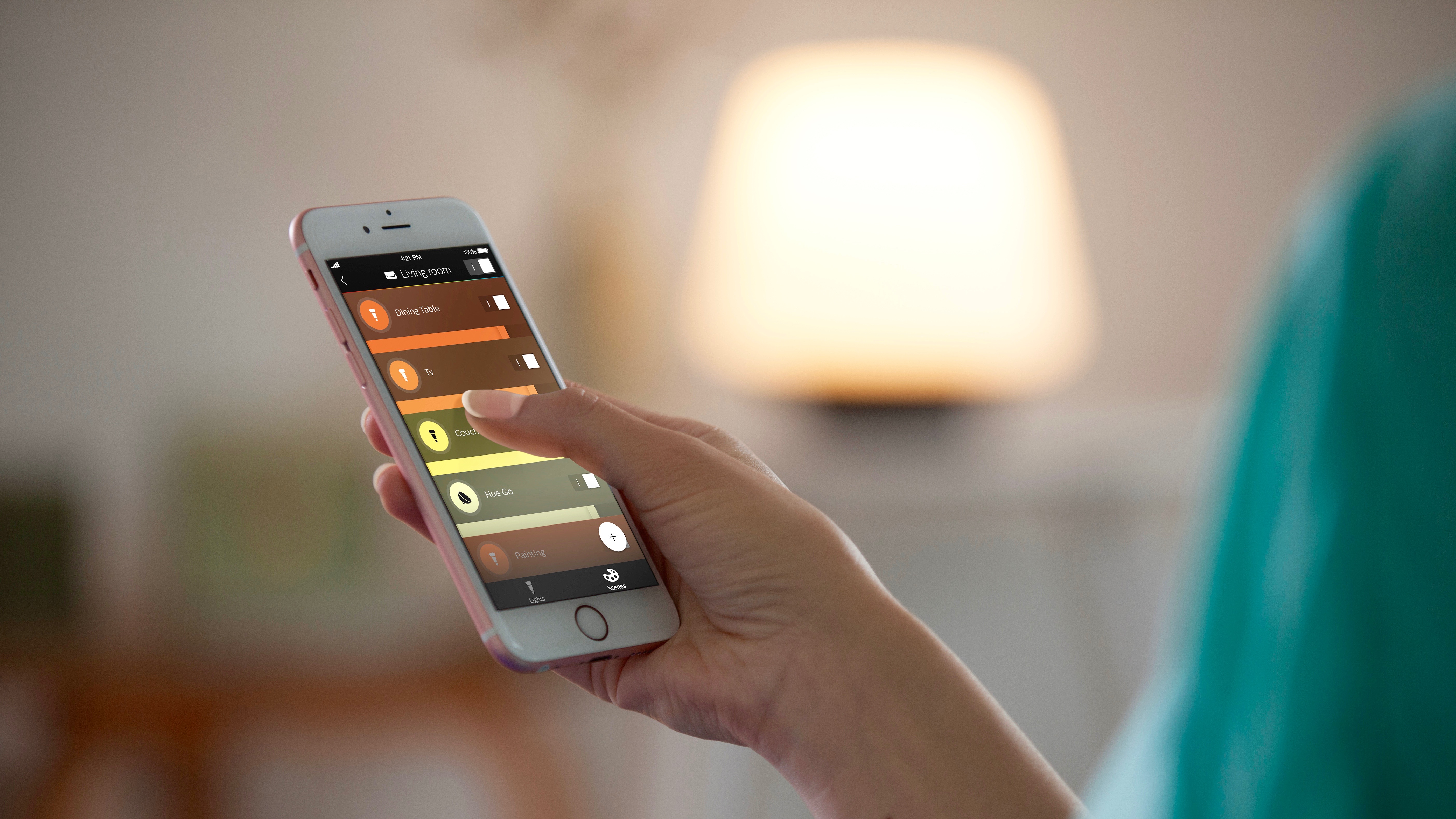 hand dynamisch Oude tijden Philips releases dramatically improved Hue mobile app to control connected  lights - 9to5Mac