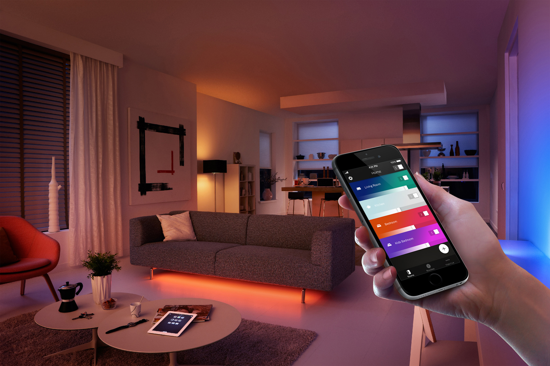 Philips Releases Dramatically Improved Hue Mobile App To Control ...