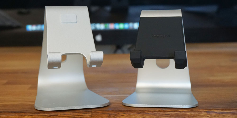 Minireview These simple iMacstyle iPhone stands are both cute, but