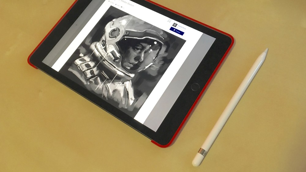 Adobe Photoshop Sketch iPad Pro Apple Pencil