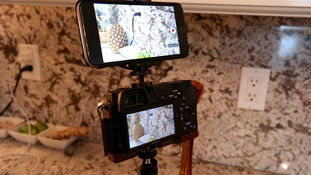 HowTo Make Sony’s a6300 a vlogging camera by using an iPhone as a