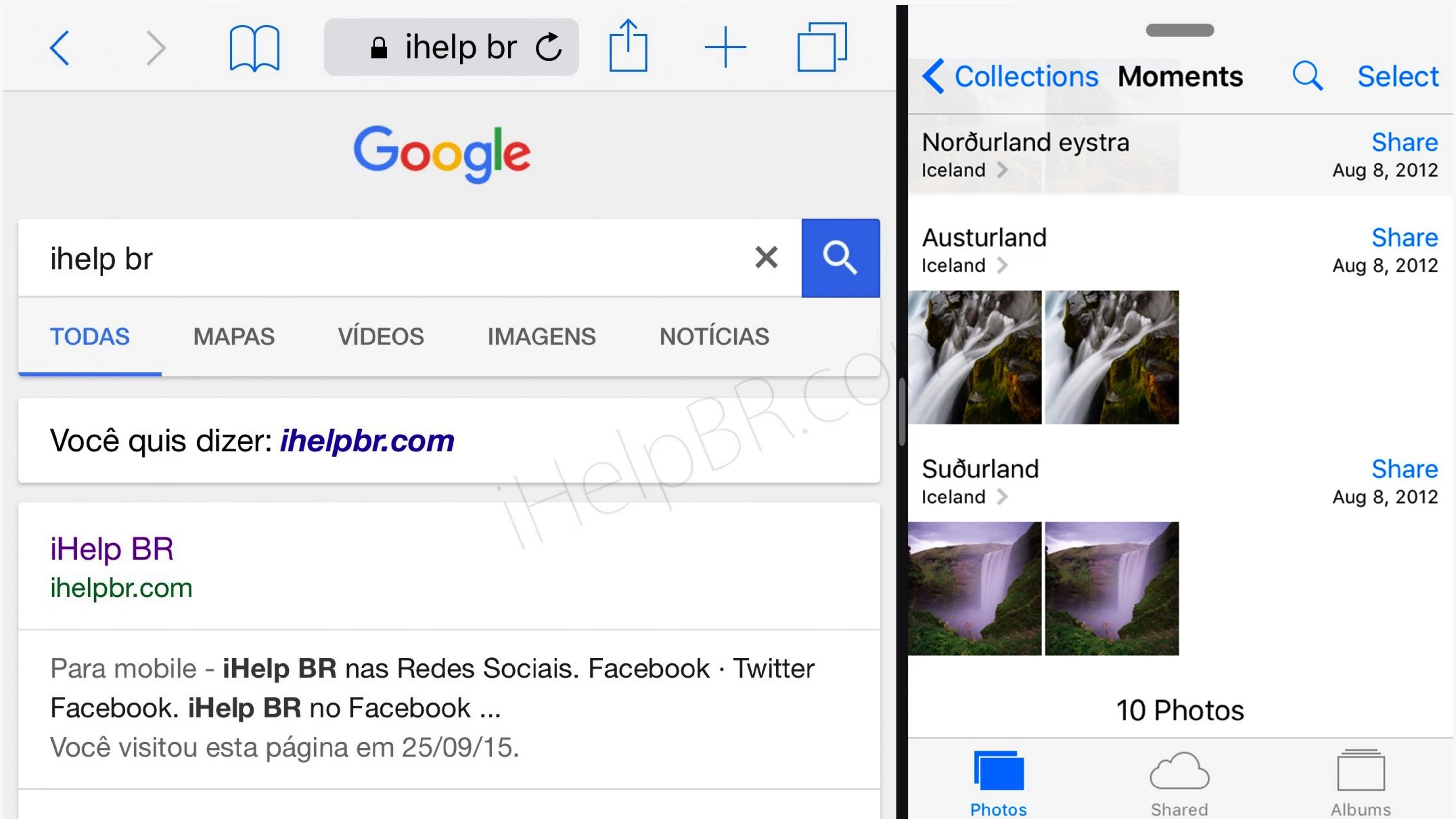 Google collections. Дизайн скриншотов для app Store. Split Mode rounded TB. Select for share.