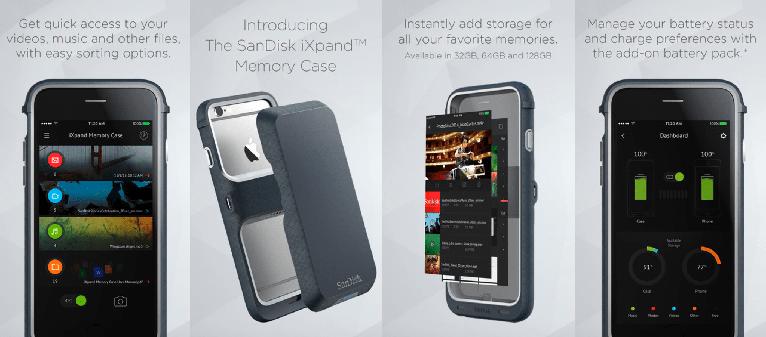 SanDisk’s Memory Case puts a Lightning flash drive in a sleek iPhone