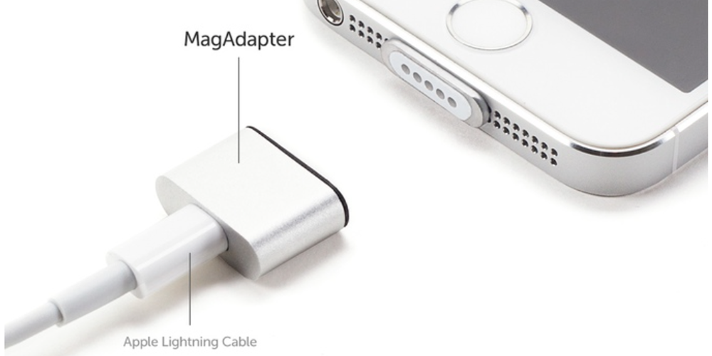 hjælper Rasende Optimal Awesome Chinese video shows 'Magsafe' Lightning adapter for iPhone, similar  to delayed Kickstarter - 9to5Mac