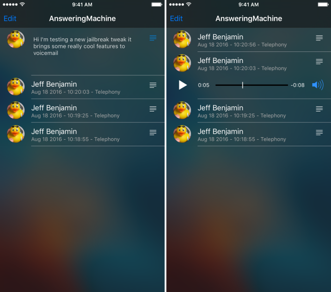 New 'AnsweringMachine' Cydia release adds enhanced voicemail to iOS