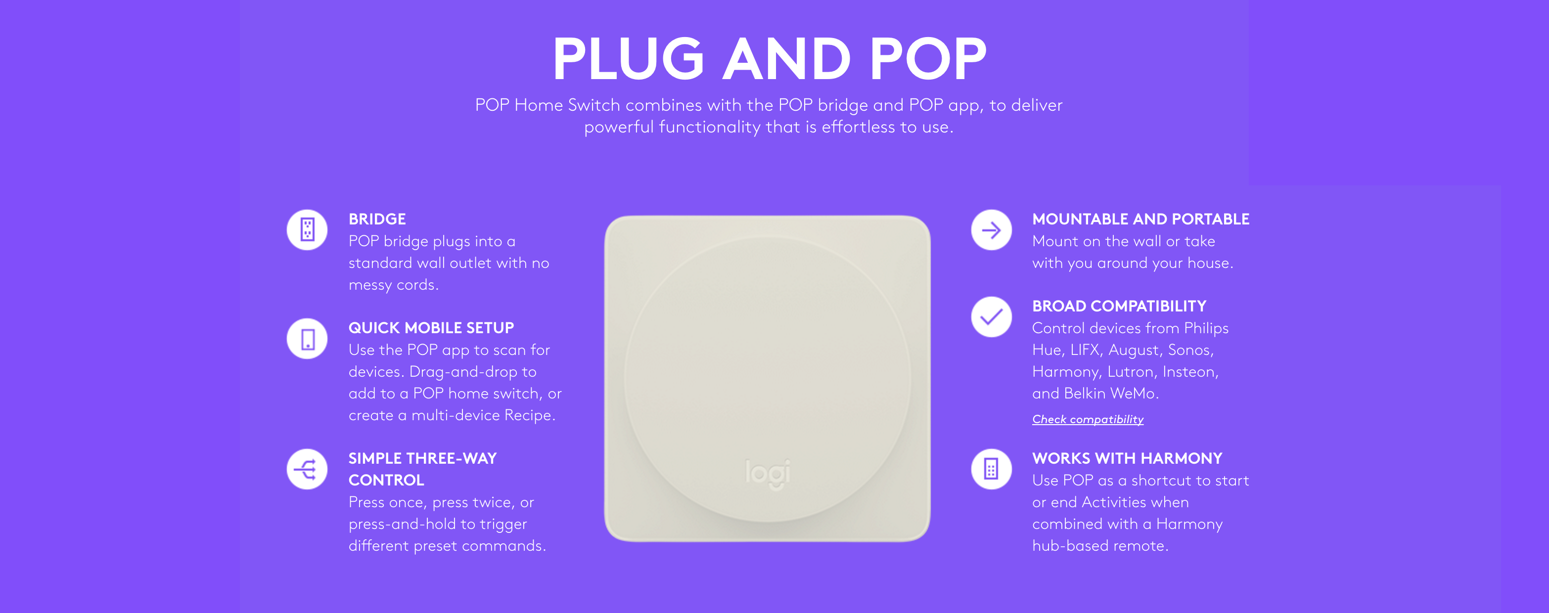 Logitech introduces new Home Switch' accessory for easily controlling smart home devices - 9to5Mac