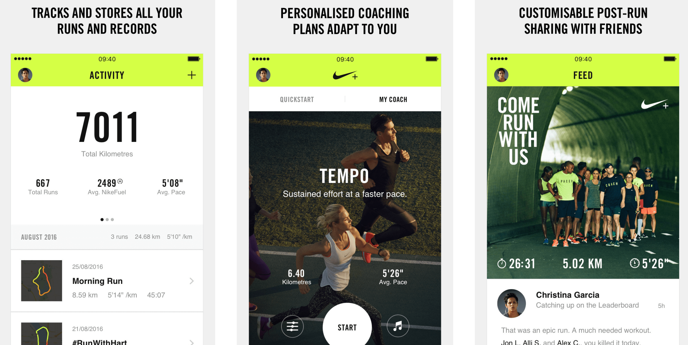 nike  run app
