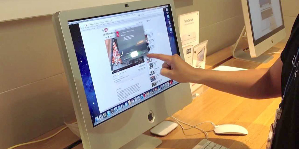 touchscreen display for mac