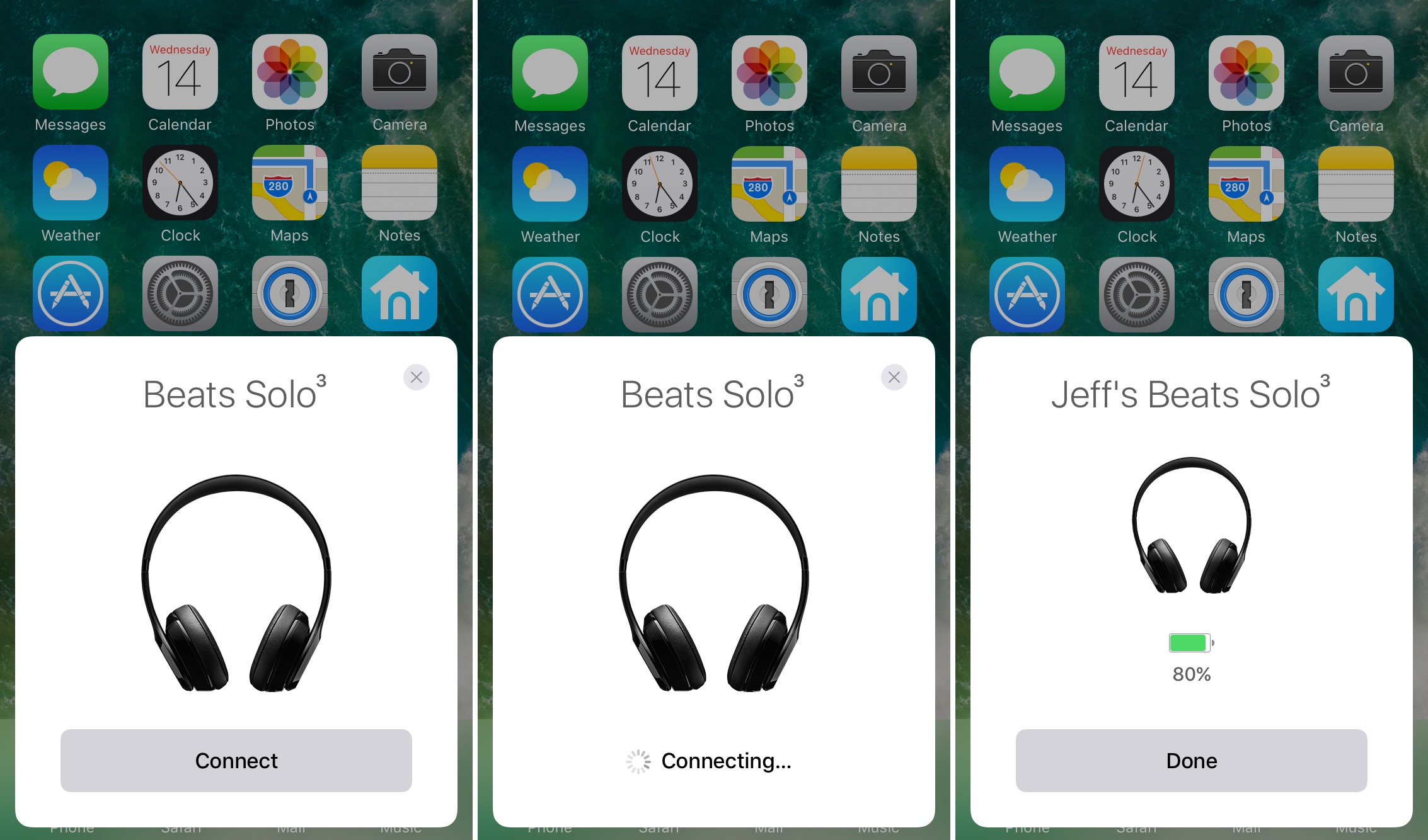 pairing beats solo 3 with android