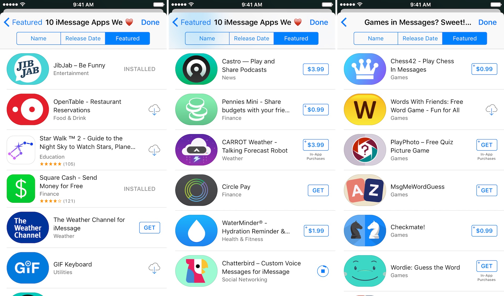 Apple launches iMessage App Store with various iMessage apps, games