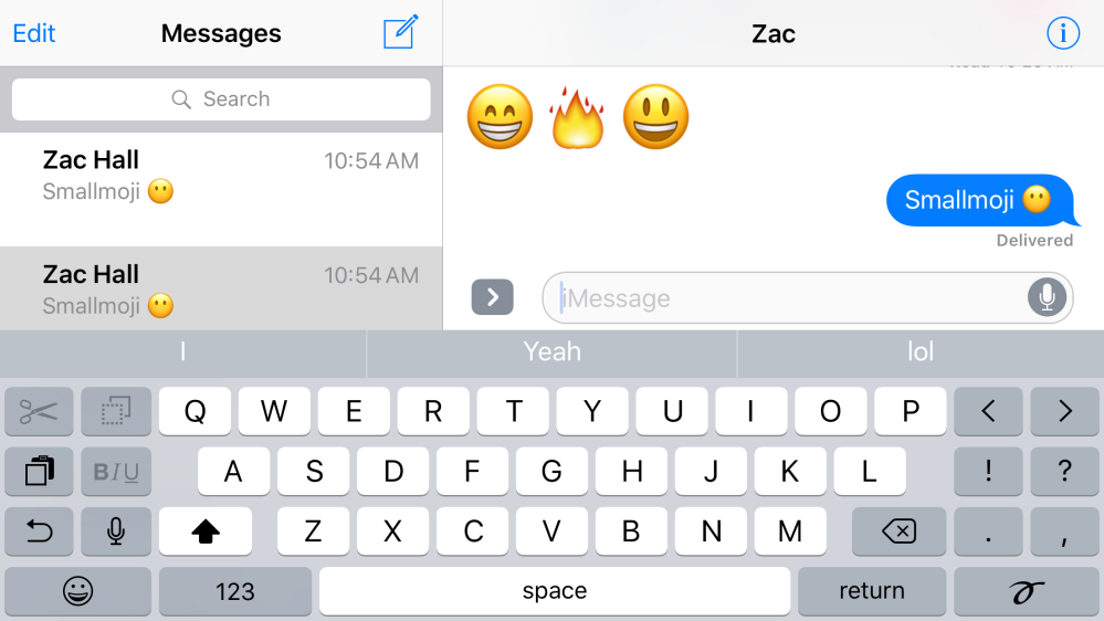 iOS 10 emoji