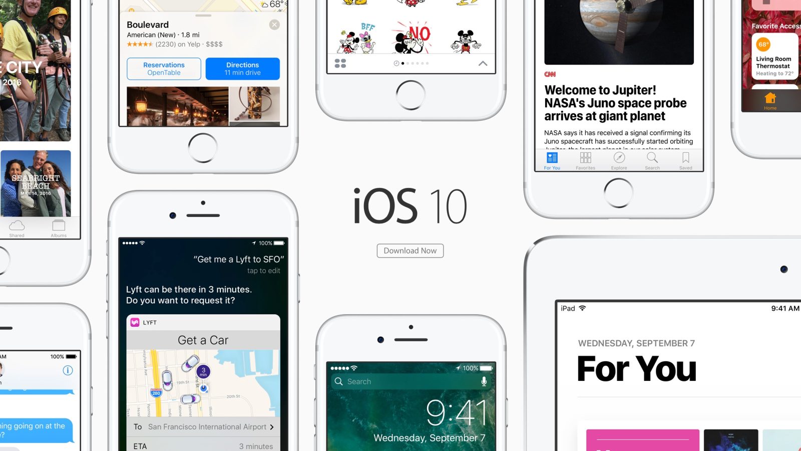 Apple Releases Ios 10 For Iphone Ipad And Ipod Touch To The Public 9to5mac