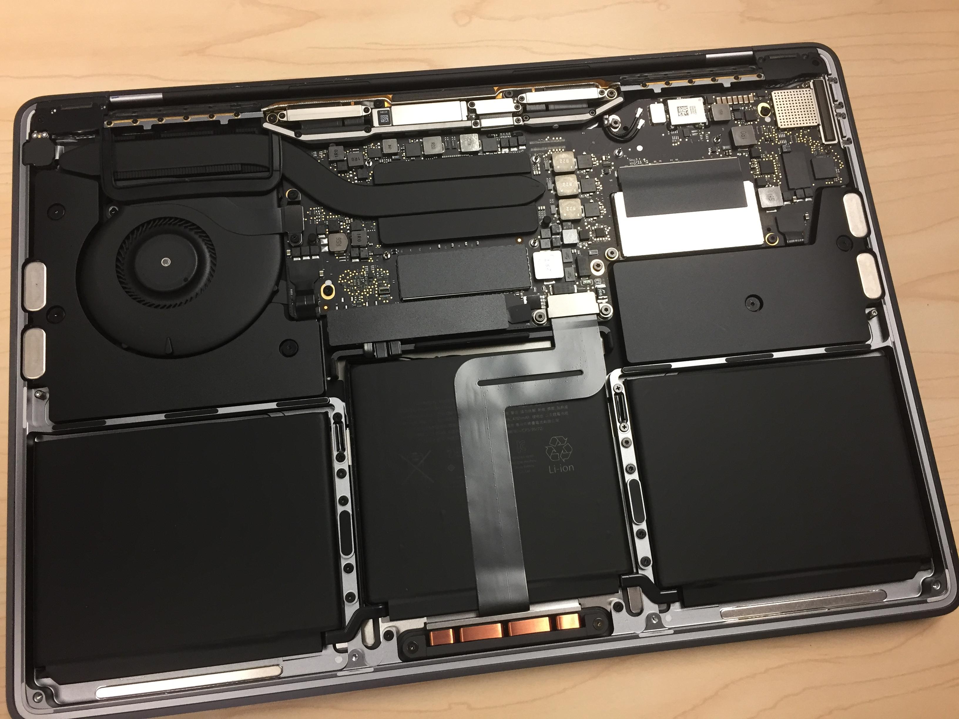 2016 macbook pro 13 teardown