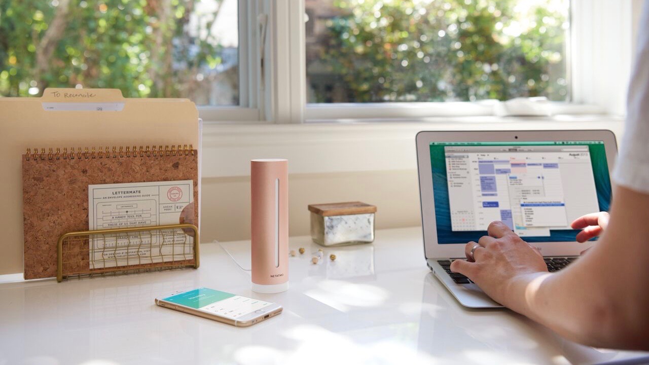 Netatmo の HomeKit 対応「Healthy Home Coach」が空気の質などを追跡