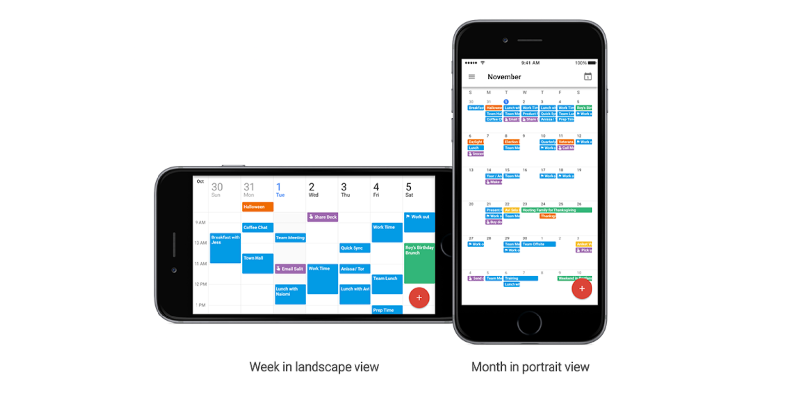 Google Calendar for iPhone adds Spotlight Search, month view, week view in  landscape & more - 9to5Mac