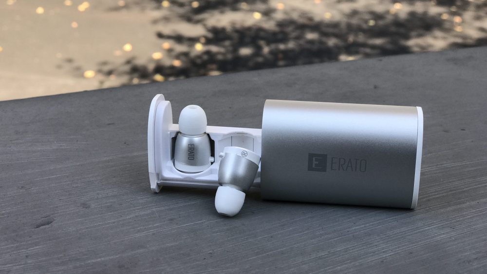 Erato Apollo 7 earbuds and charging case