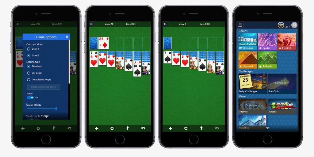 Microsoft Brings the Classic 'Solitaire' to Mobile – TouchArcade