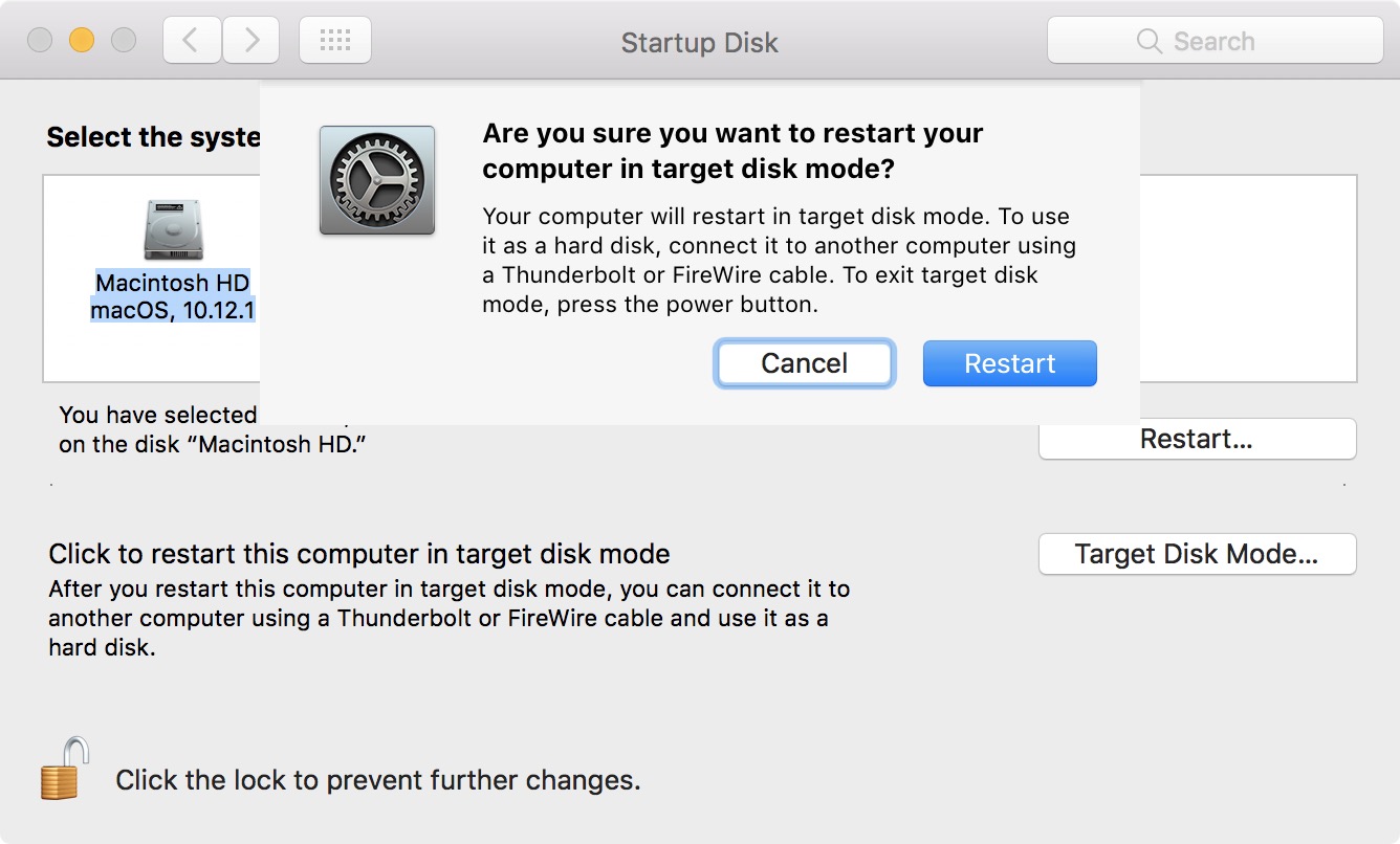 macbook pro target disk mode usb c