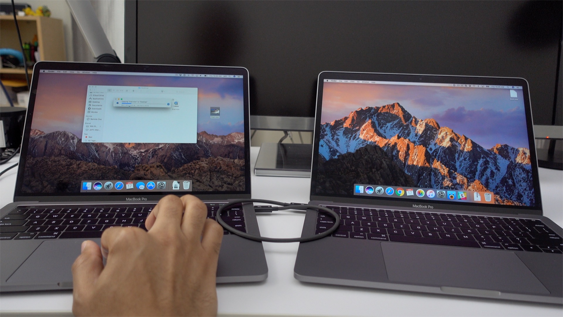 C mo Conectar En Red Dos MacBook Pro A Trav s De Thunderbolt 3 Video C mo Conectar En Red Dos MacBook Pro A Trav s De Thunderbolt 3 Video